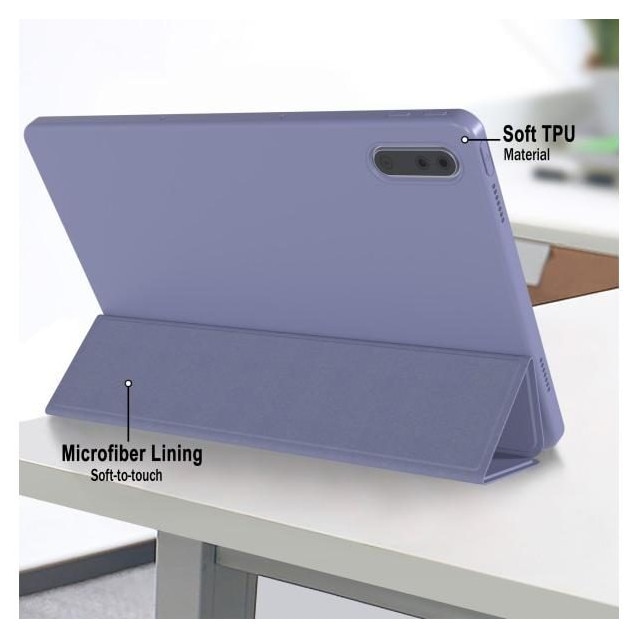 Husa tableta Lenovo Tab P11 Pro TB-J716F, protectie soc, verde deschis, 11.2inch