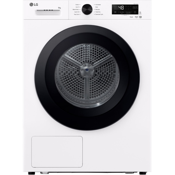 Uscator de rufe Bosch WTH85209BY, Pompa de caldura, 8 kg, 15 programe, AutoDry Technology, AntiVibration, Filtru EasyClean, Clasa D, Alb