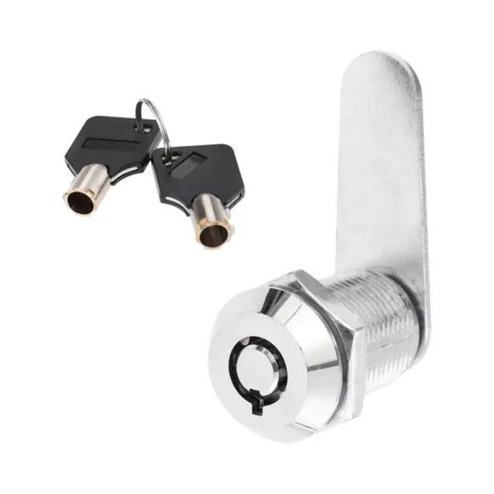 Broasca tubulara zinc 25mm universala cu 2 chei