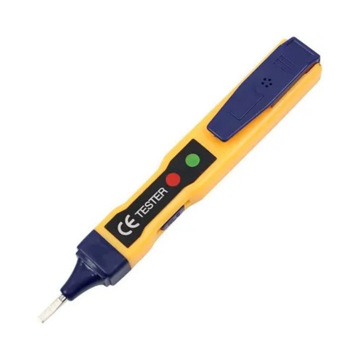 Detector tensiune AC necontact, tester electric, creion test, multifunctional