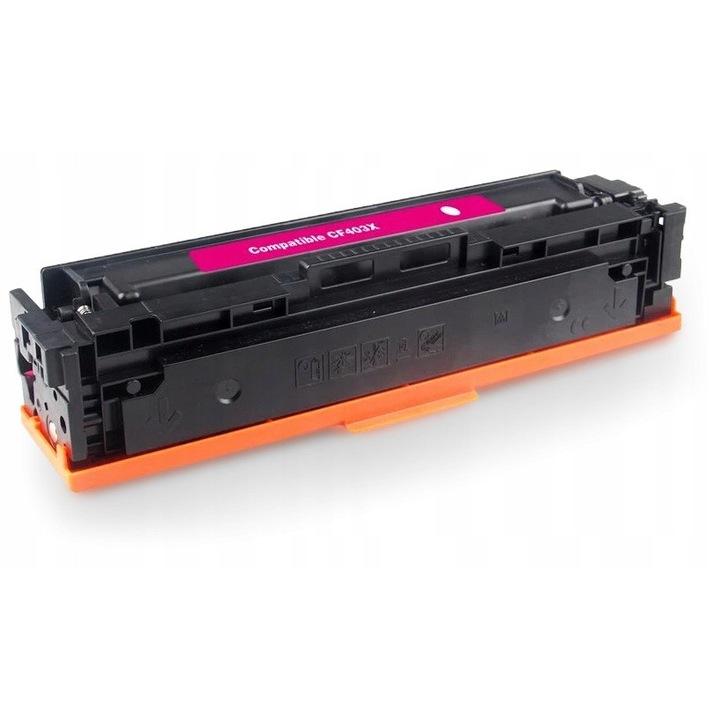 Toner lézer piros 201A CF403A chippel, 2300 oldal