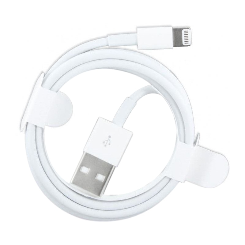 Cablu Kabelwelt Lightning compatibil cu Apple iPhone, Premium, Alb