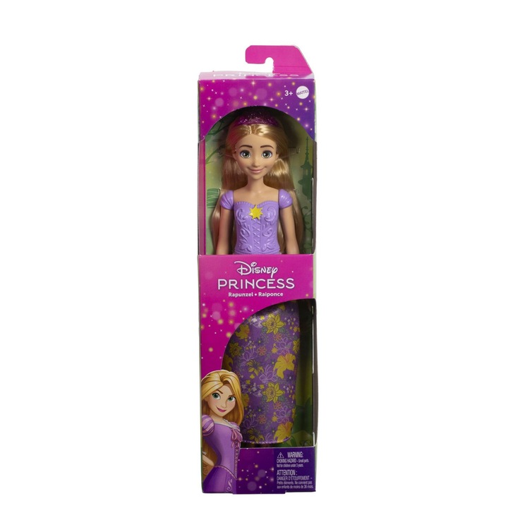 Papusa Disney Princess Rapunzel, 30cm