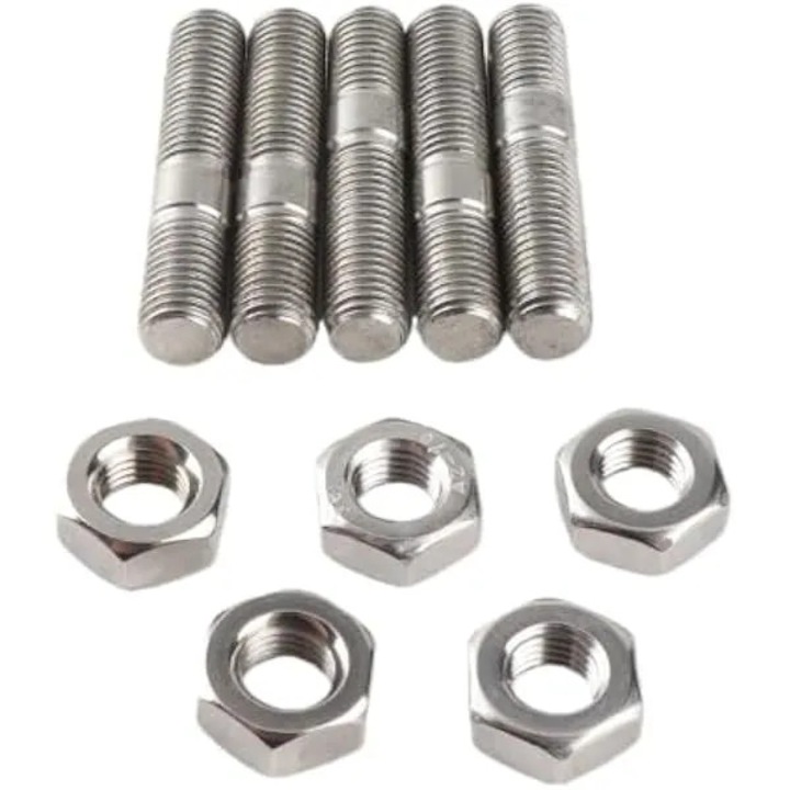 Set 12 spite bicicleta 304 otel inoxidabil argintiu 280mm cu niplu cupru 12mm