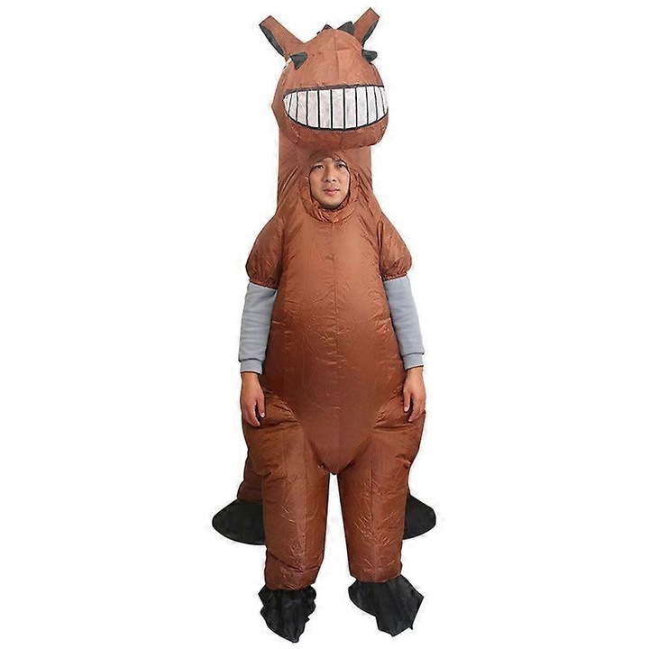 Costum gonflabil animal, unicorn, cal, dinozaur, multicolor, marimi adulti si copii