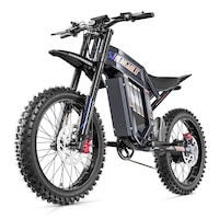 Bicicleta Electrica Shengmilo S900 Pro, Baterie 60V 35Ah (2100Wh), Autonomie pana la 95 km, Motor 3000W, 65 km/h, Shimano 7 Viteze, Frane Hidraulice, Afisaj LCD Color