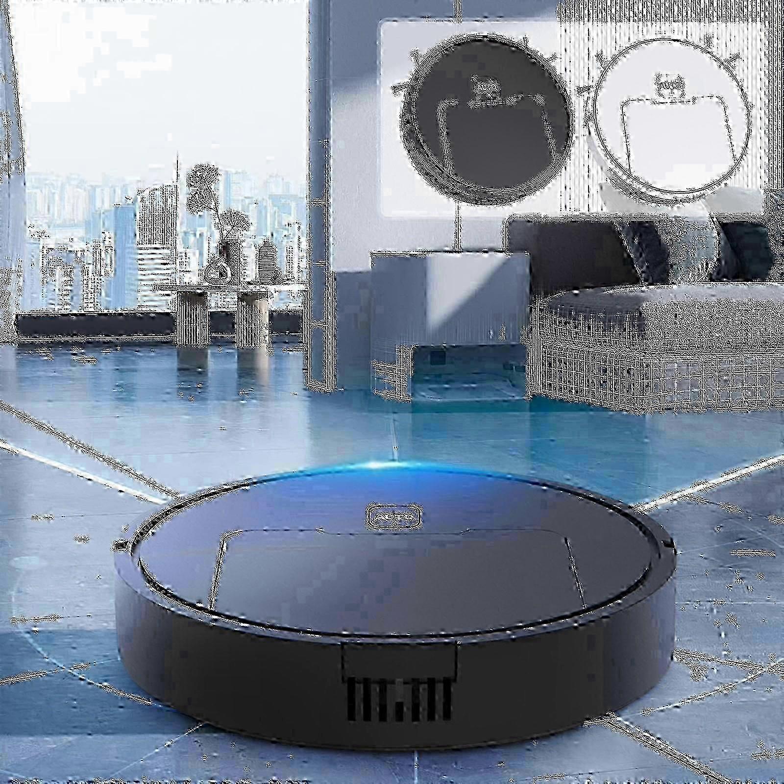 Aspirator robot 3 in 1 mopare programabil Wi-Fi autoincarcare alb
