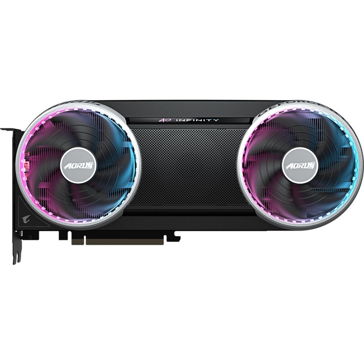 Placa video Gigabyte AORUS GeForce RTX 5070 INFINITY 12GB, GDDR7, 192-bit, Negru