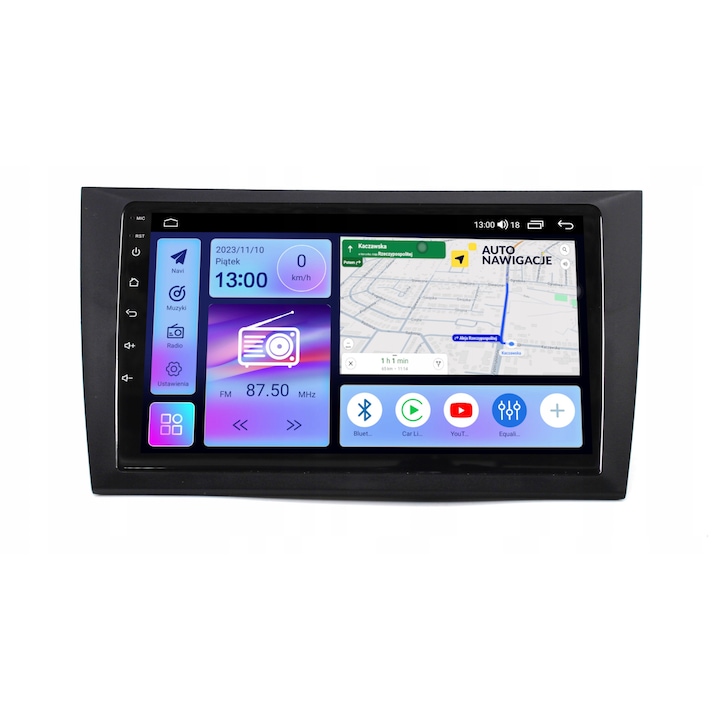 Rádió navigáció GPS Smart-Auto Android 14, 9", 8GB RAM, 128GB, Volkswagen Golf 6 2008-2012
