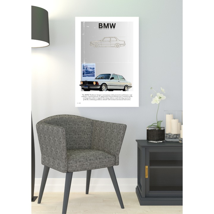 Tablou / Poster BMW Sharknose e21