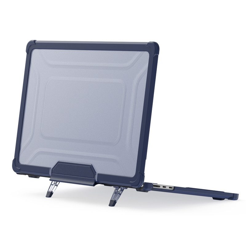 Husa laptop 15.3 inch, 34.5x24.7x2.2cm, transparenta, rezistenta la socuri