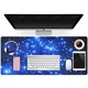 Mousepad gaming mare, neopren, 60x30x0.2cm, negru