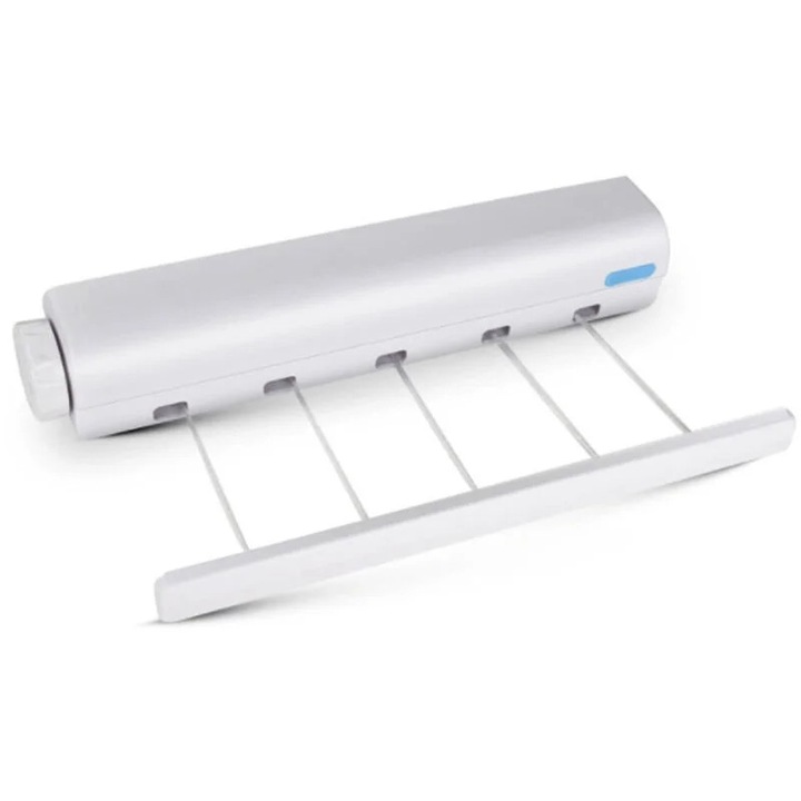 Uscator rufe perete YANYXR extensibil 3.75m 5 randuri alb