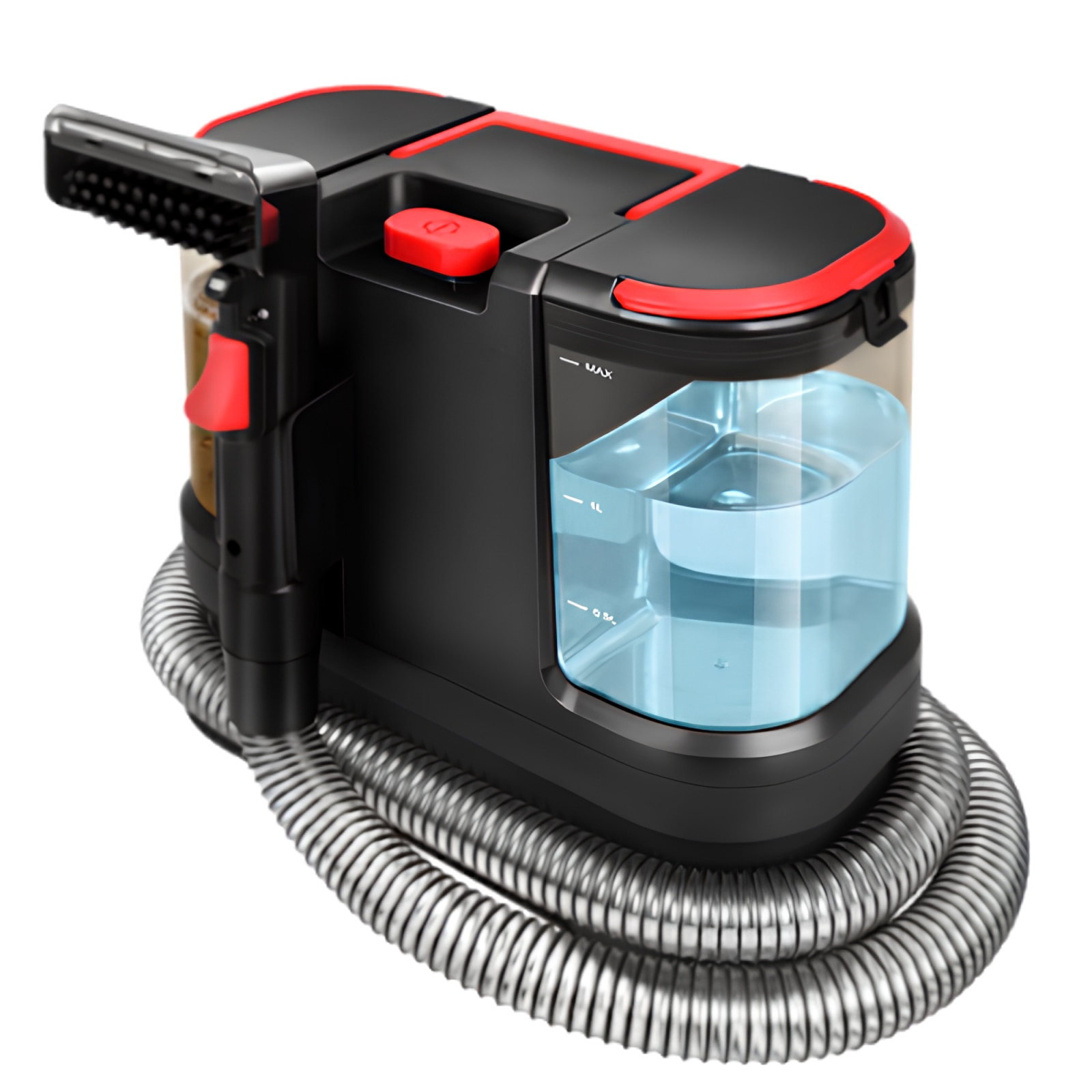Aspirator cu spalare pentru casa si masina VarioShop®, pentru covoare, canapele si tapiterie, 800W, 17000 Pa, 2 rezervoare, furtun 1.5 m, duze incluse