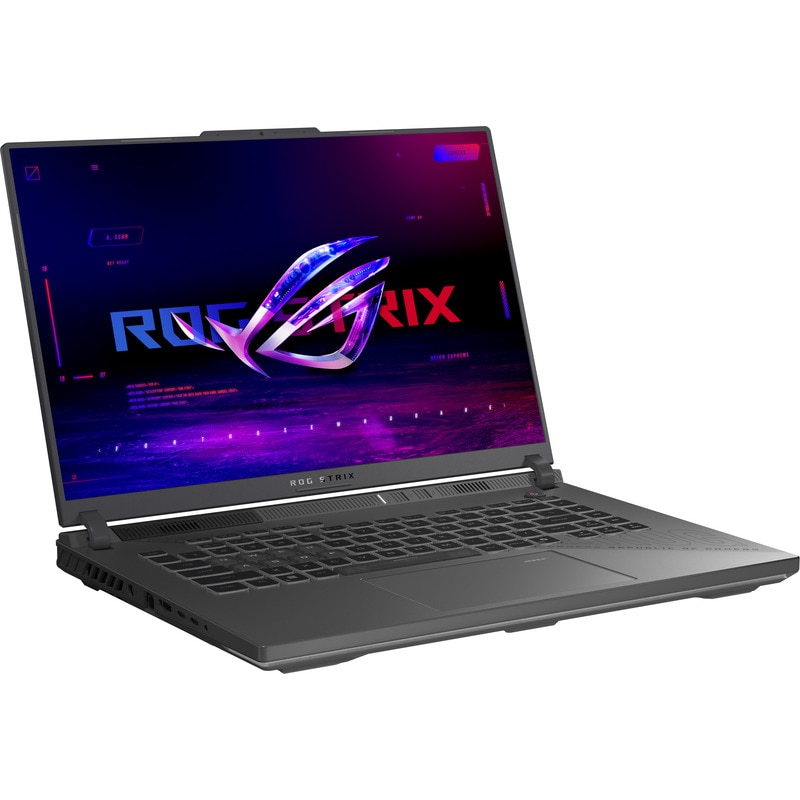 Laptop Gaming ASUS ROG Strix G16 G614PW Procesor AMD Ryzen™ 9 8940HX 64M Cache, up to 5.30 GHz, 16" FHD+ 165Hz, 16GB, 1TB SSD, NVIDIA GeForce RTX 5080 @16GB, Negru/Gri