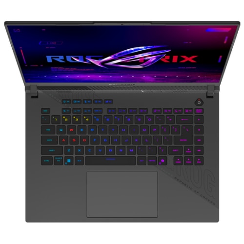 Laptop Gaming ASUS ROG Strix G16 G614PW Procesor AMD Ryzen™ 9 8940HX 64M Cache, up to 5.30 GHz, 16" FHD+ 165Hz, 16GB, 1TB SSD, NVIDIA GeForce RTX 5080 @16GB, Negru/Gri