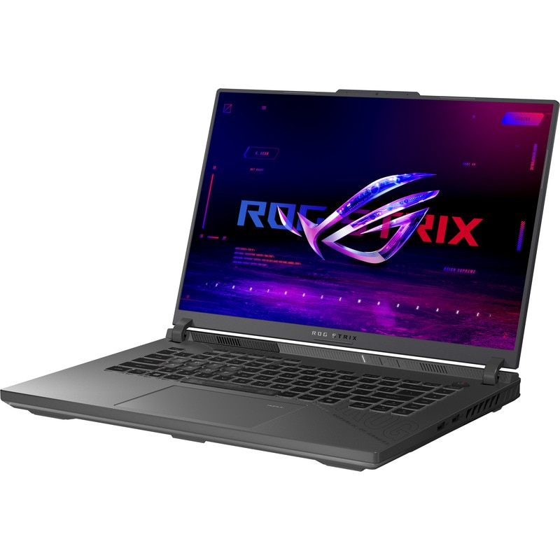 Laptop Gaming ASUS ROG Strix G16 G614PW Procesor AMD Ryzen™ 9 8940HX 64M Cache, up to 5.30 GHz, 16" FHD+ 165Hz, 16GB, 1TB SSD, NVIDIA GeForce RTX 5080 @16GB, Negru/Gri