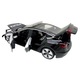 Tesla Model 3 Rendőrautó Makett, Fém Die-Cast, Fényekkel, Hangokkal és Hátrahúzós Funkcióval