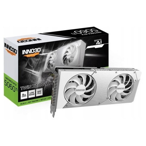 Inno3D GeForce RTX 5060 Ti Twin X2 OC (SXHC1RLZ4D0W) 8GB