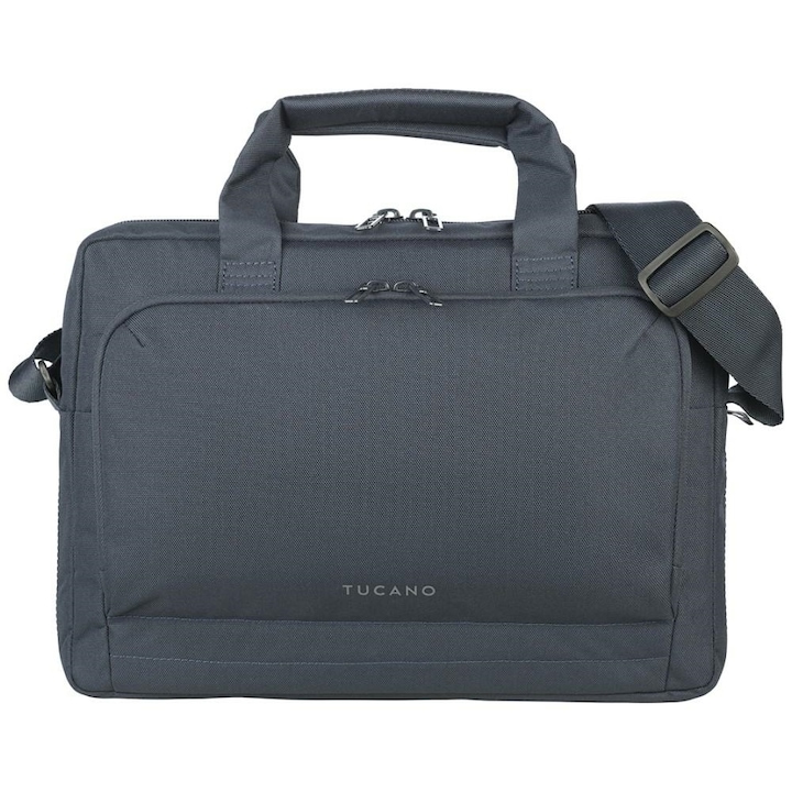 Geanta laptop Tucano Star compatibila cu laptop 12 inch / MacBook 13 inch, Albastru