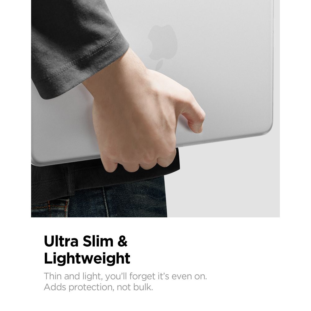 Carcasa laptop Spigen AirSkin compatibila cu MacBook Neo 13 inch, Transparent