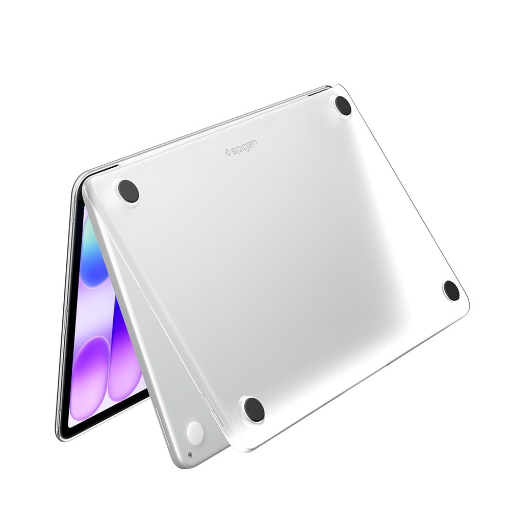 Carcasa laptop Spigen AirSkin compatibila cu MacBook Neo 13 inch, Transparent