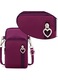 Geanta mica crossbody YANYXR nylon impermeabil multicolor 15x20cm