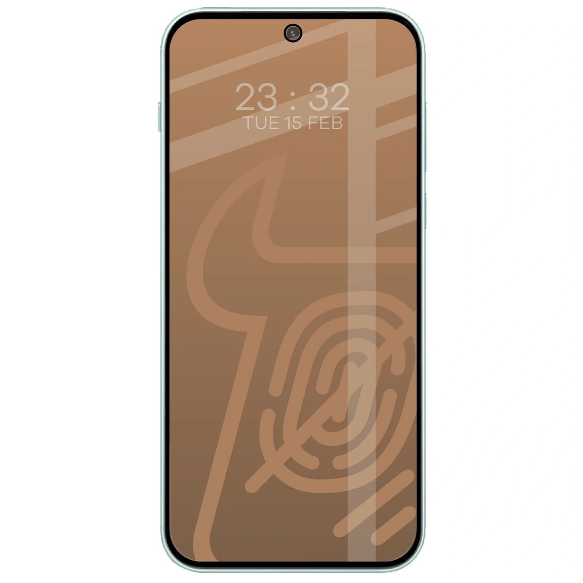 Folie sticla securizata Bizon Glass Matte compatibila cu OnePlus Nord 6, Negru