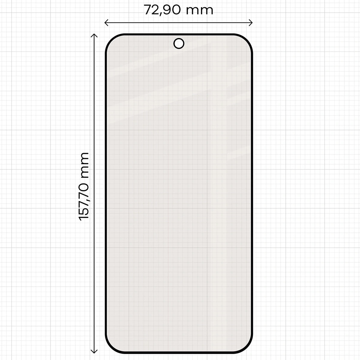 Folie sticla securizata Bizon Glass Matte compatibila cu OnePlus Nord 6, Negru