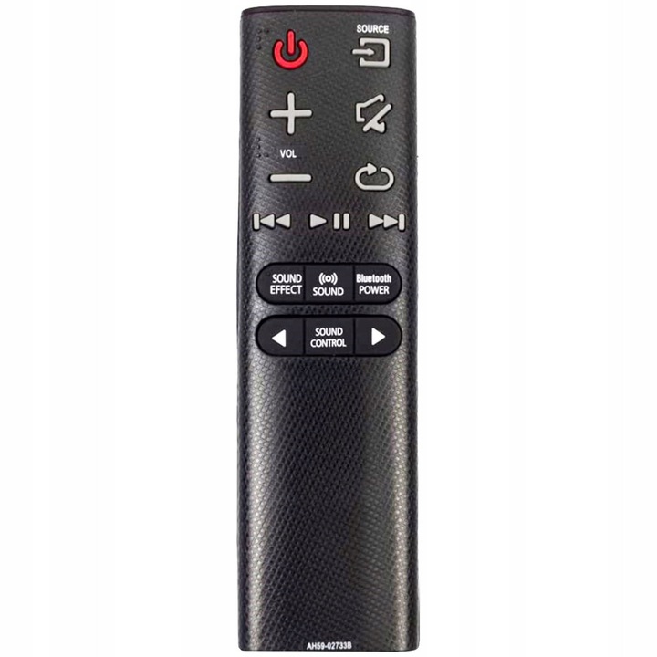 Telecomanda inlocuitor pentru soundbar, model AH59-02733B, negru