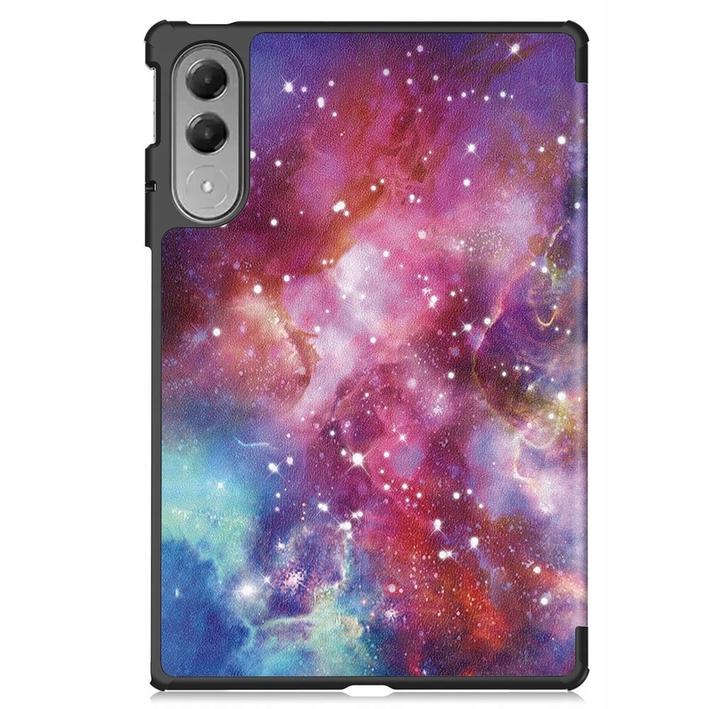 Husa tableta Erbord Lenovo Yoga Tab 11.1 inch piele ecologica imprimata cu suport pliabil Tri-Fold