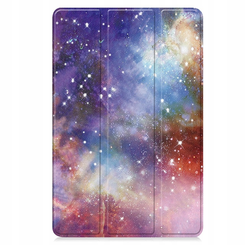 Husa tableta Erbord Lenovo Yoga Tab 11.1 inch piele ecologica imprimata cu suport pliabil Tri-Fold