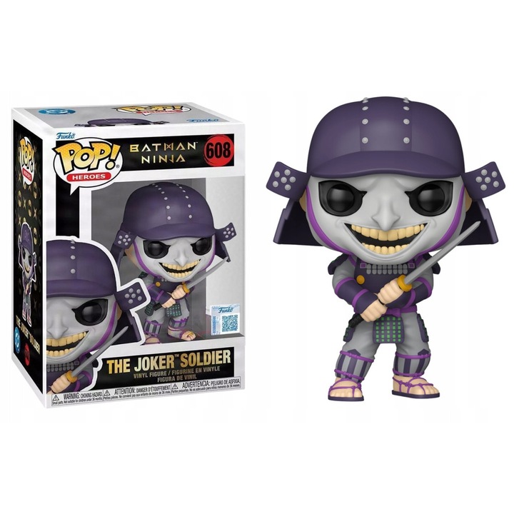 Фигурка Funko Pop Joker Soldier 608 Batman Ninja винил 10x7x15см