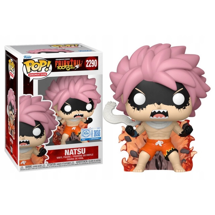 Фигурка Funko Pop Natsu Fairy Tail 100 Year Quest винил 9см