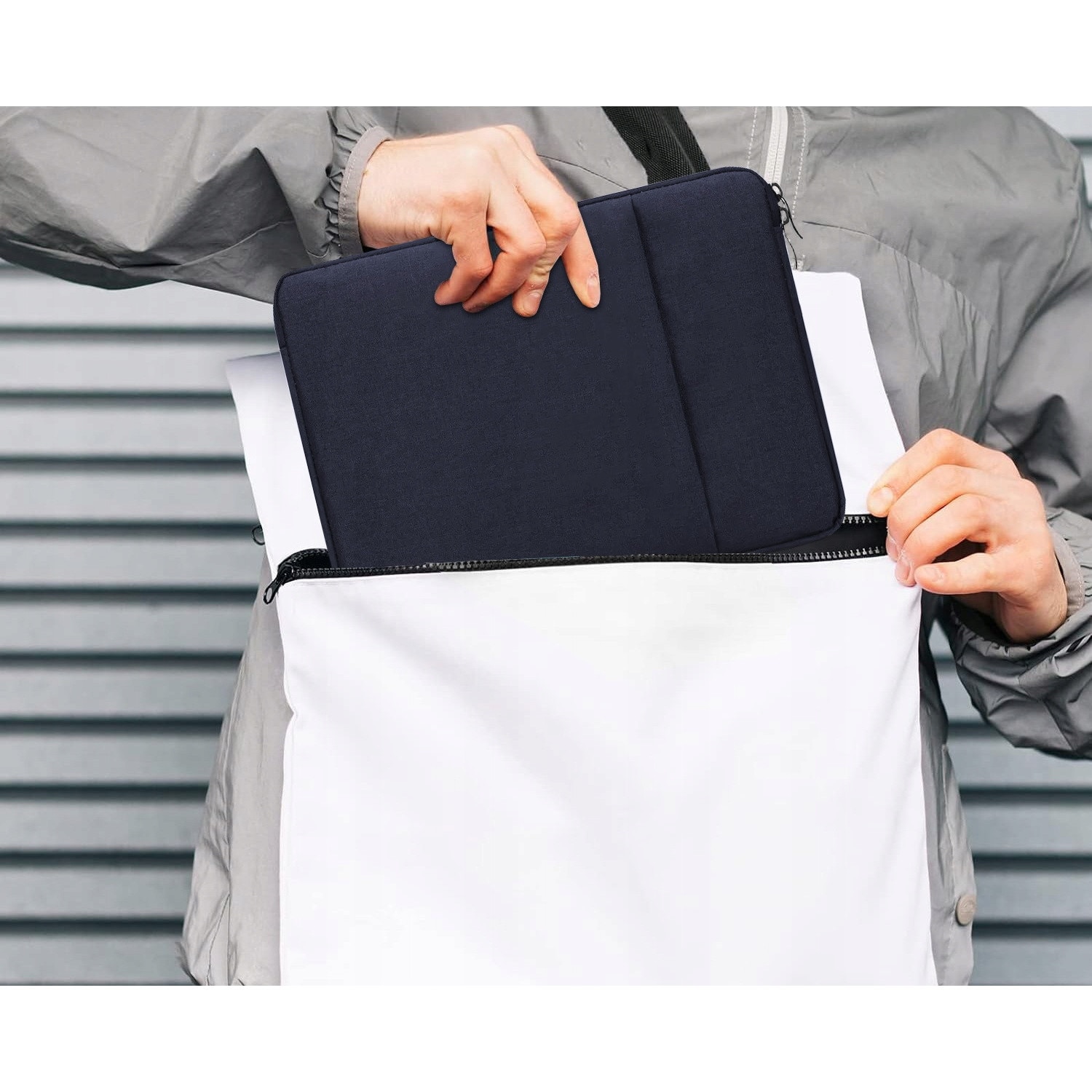Husa tableta ArmorCase Xiaomi Redmi Pad PRO 12.1", rezistenta, buzunar cu fermoar, 32.5x23.5x2cm