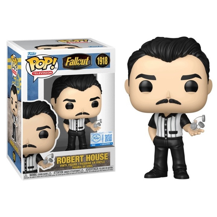Фигурка Funko Pop Robert House 1918 Fallout винил 10см