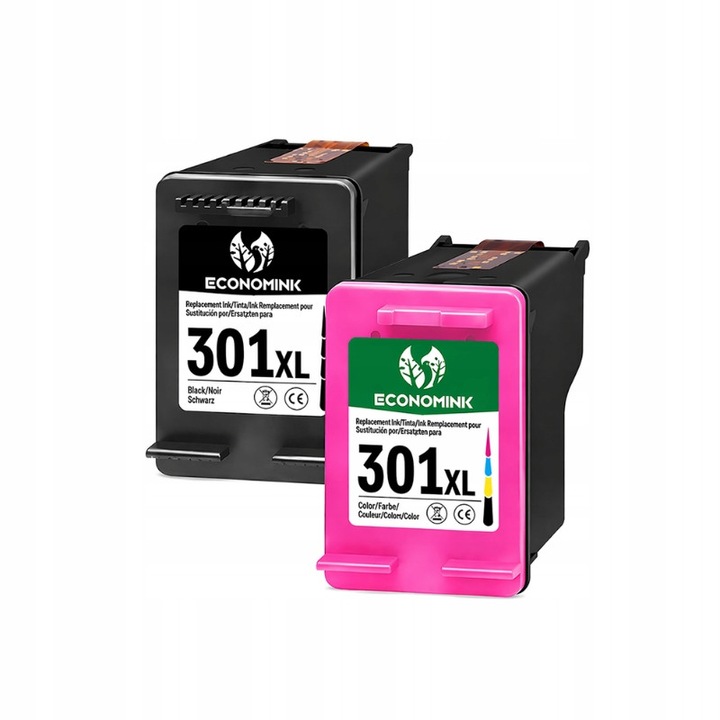 Kompatibilis 301XL tintapatron készlet, fekete és színes, 20mlx21ml