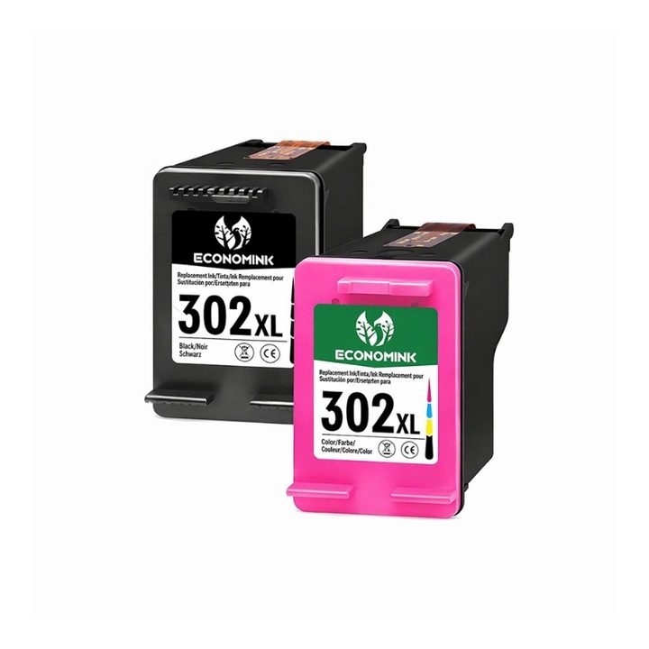 ECONOMIC 302XL fekete és színes tintapatron készlet, prémium, 41ml