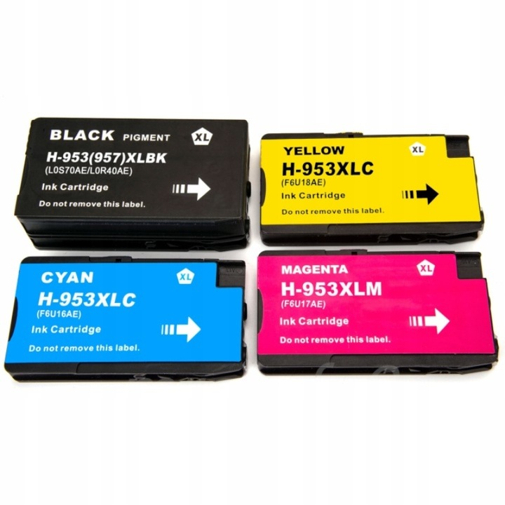 Multipack toner és tinta Toner Kingdom 953XL, fekete cián magenta sárga, 4 db