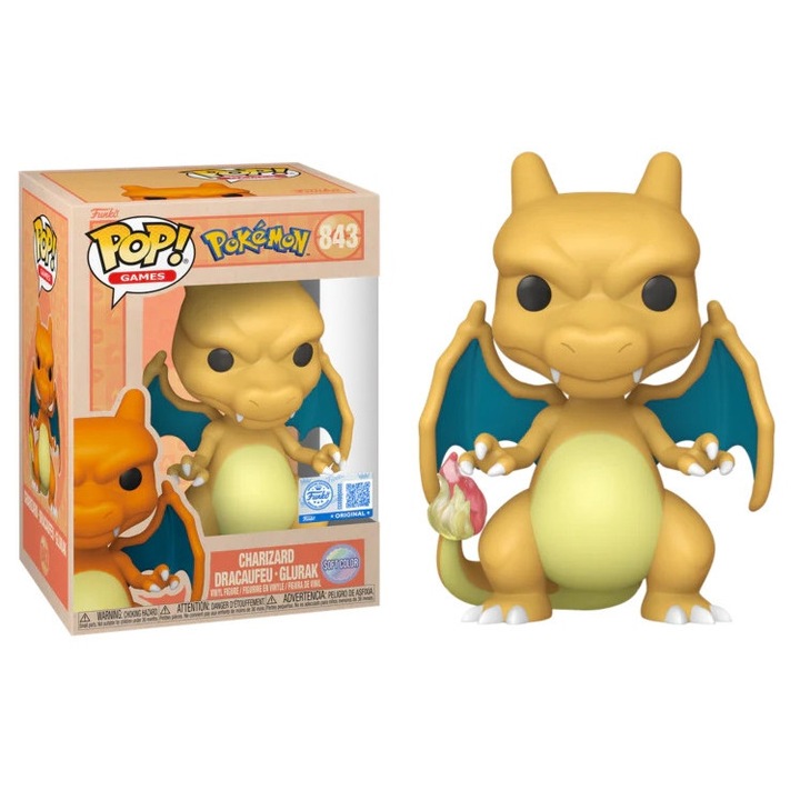 Фигурка Funko Pop Charizard Pokemon 843 винил 9см мек цвят