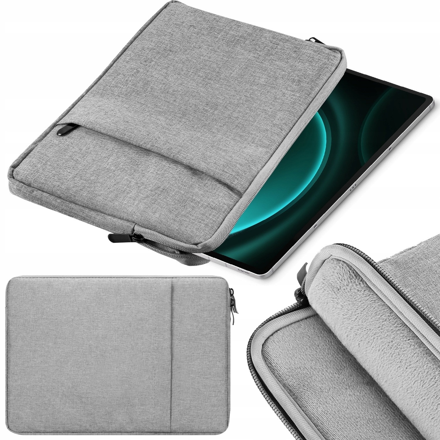 Husa laptop ArmorCase 14 inch neagra moale