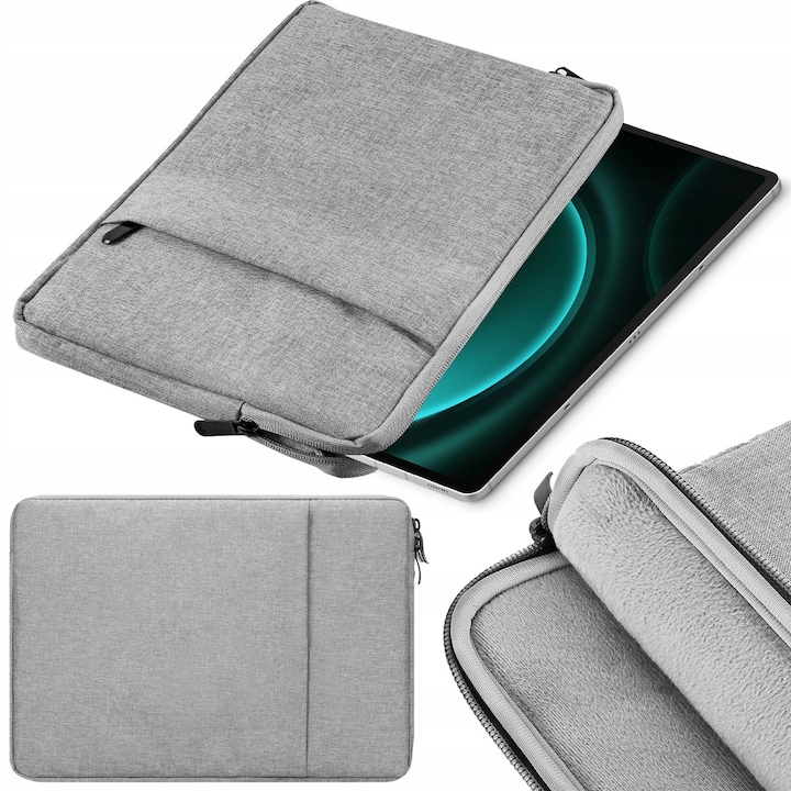Husa laptop ArmorCase 14 inch neagra moale