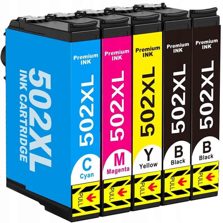 Raptor 502XL tintapatron készlet, többszínű, 19ml/14ml, Epson kompatibilis, 5 db-os készlet