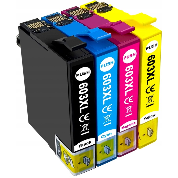 Raptor CMYK tintapatron készlet, 4 db, 19ml/14ml
