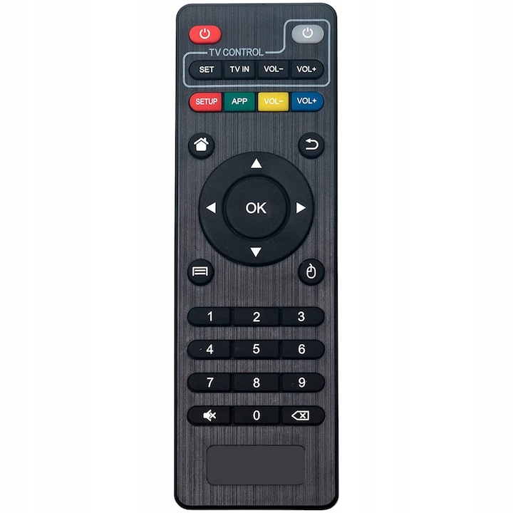 Telecomanda inlocuitor MXQ Pro, rezistenta, usor de utilizat, negru