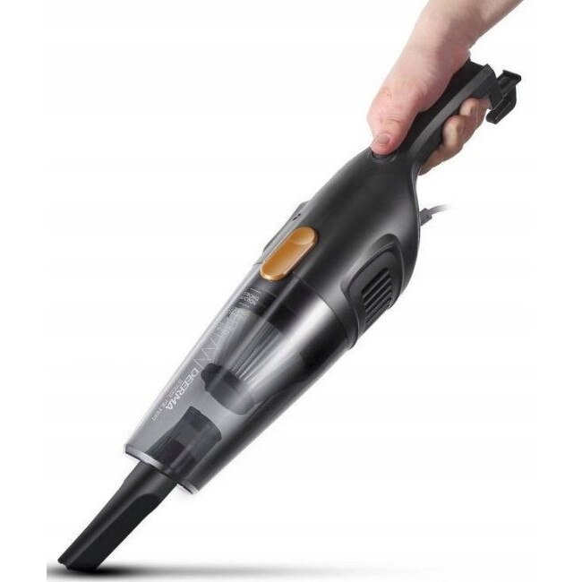 Aspirator vertical Deerma DX118C 600W 16000Pa negru 98x24x13cm