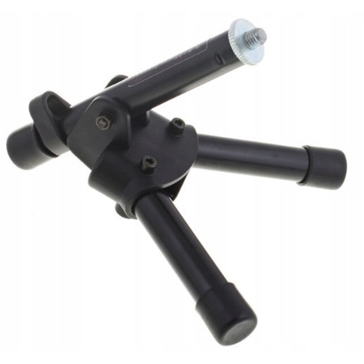 Millenium DS-10 asztali mikrofonállvány, fekete, 16cm