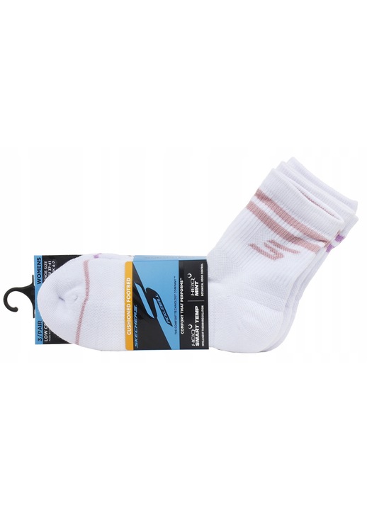 Дамски чорапи Skechers 3pk Wmns LC PB Varsity Stripe, размер 37-41