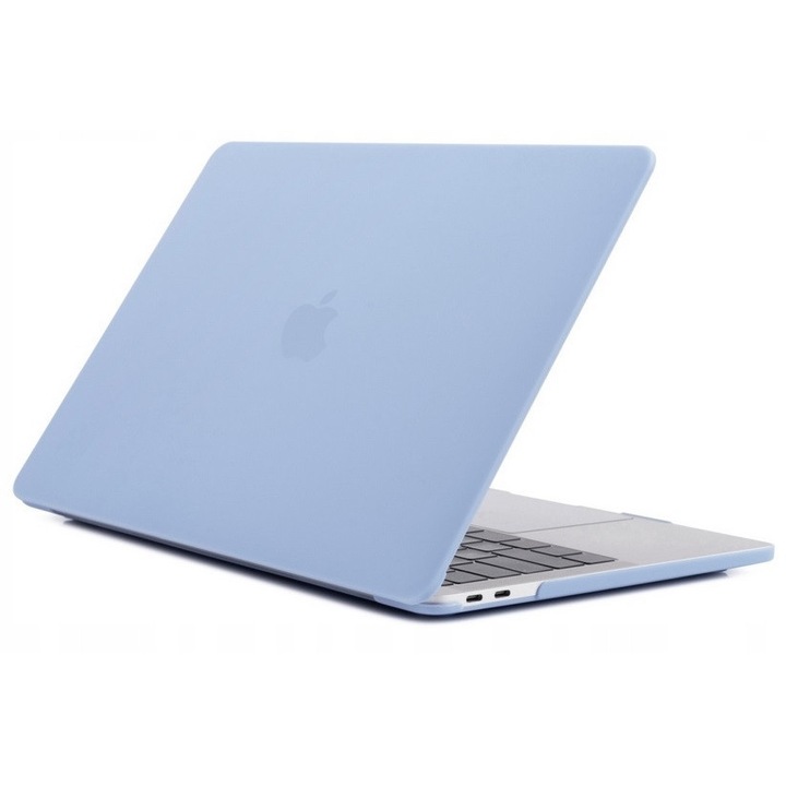 Husa mata protectie laptop 13", albastru deschis, 2 piese, 30x22cm