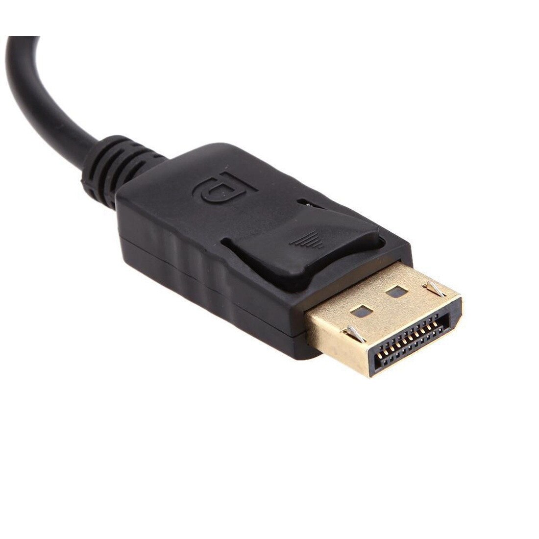 Преходник DisplayPort DP към VGA за лаптоп / компютър / видео карта ...